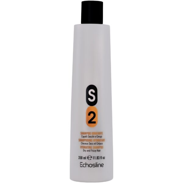 Echosline S2 Hydrating Shampoo – nawilżający szampon do włosów suchych i zniszczonych, 350ml