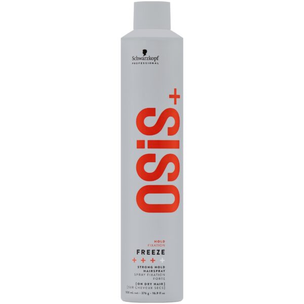 Schwarzkopf OSIS+ FREEZE lakier z długotrwałym efektem stylizacji, mocny 500ml