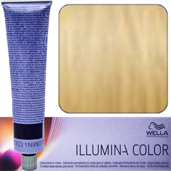 Wella Illumina Color - profesjonalna farba do włosów, 60ml 8/38 - Jasny Blond Złoto Perłowy