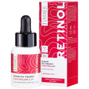 Vianek Hero - odmładzające serum do twarzy z retinolem 0,3%, 30ml