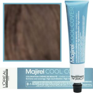 Loreal Majirel Cool Cover - farba zimne odcienie chłodnych blondów, 50ml 6 Ciemny Blond