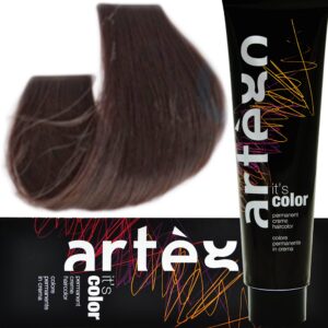ARTEGO IT'S COLOR - farba w kremie 150ml, cała paleta kolorów 3.7 - 3M | Ciemny Czekoladowy Brąz