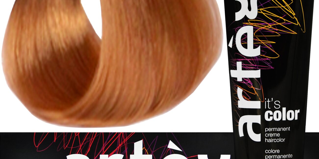 ARTEGO IT'S COLOR - farba w kremie 150ml, cała paleta kolorów 8.34 - 8GK | Jasnozłoty Miedziany Blond