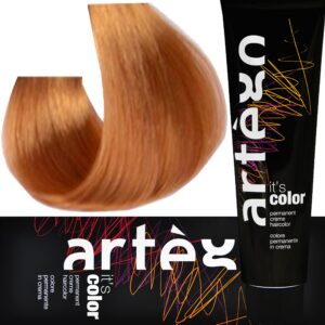 ARTEGO IT'S COLOR - farba w kremie 150ml, cała paleta kolorów 8.34 - 8GK | Jasnozłoty Miedziany Blond