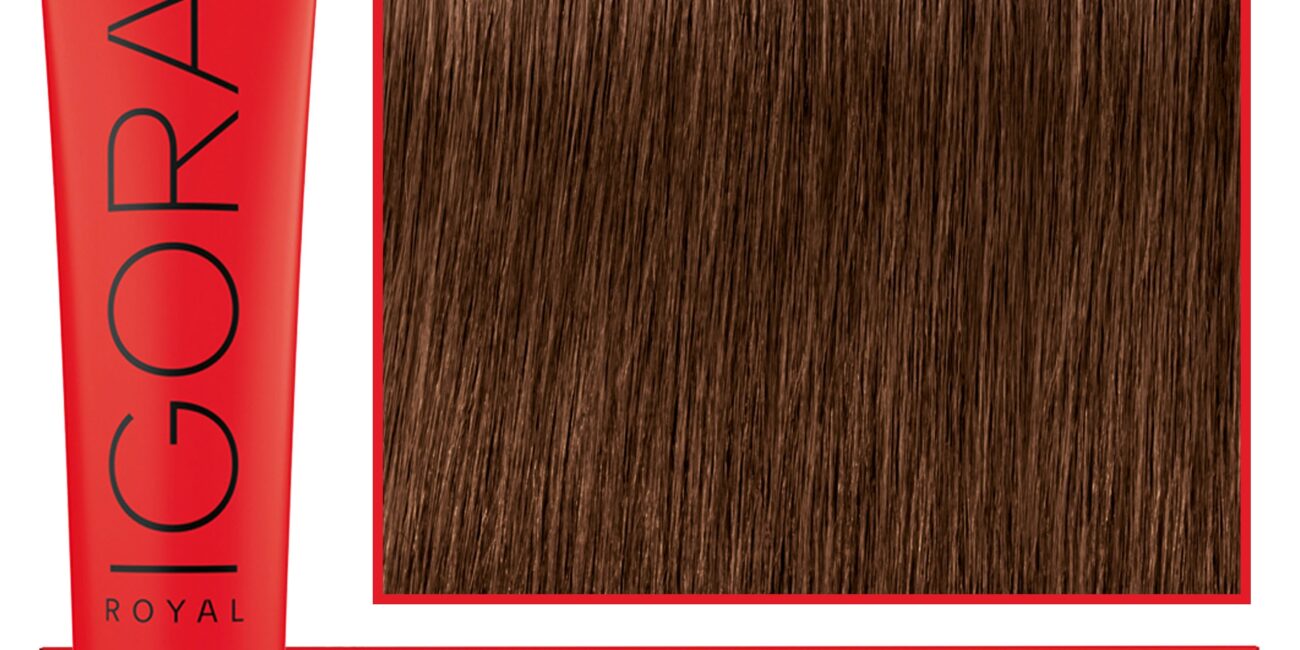 Schwarzkopf Professional Igora Royal - trwała farba do włosów o innowacyjnej formule, 60ml 6-6 | Ciemny Blond Czekoladowy