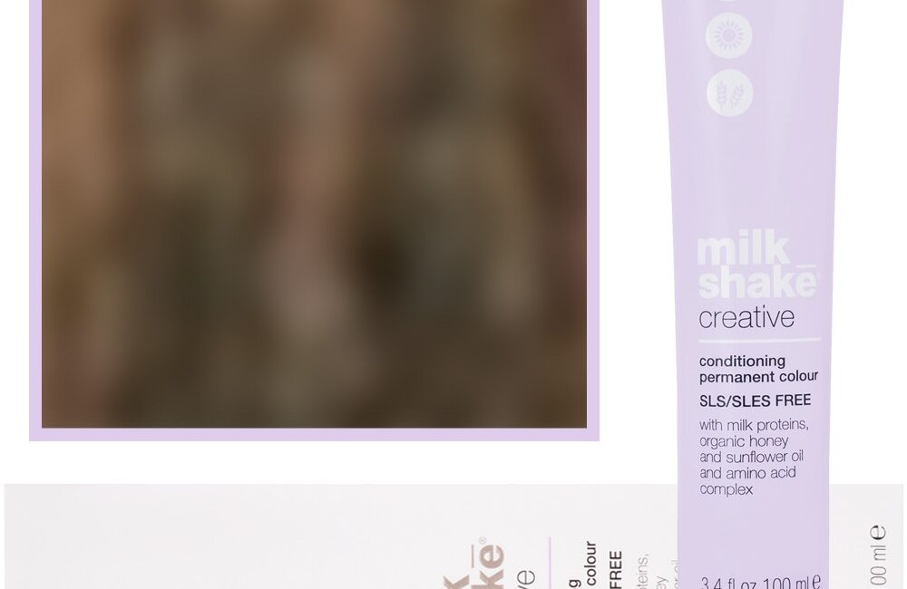 Milk Shake Creative - farba do włosów 100ml, pełna paleta kolorów 7,13 | 7AG || Średni Popielaty Złoty Blond