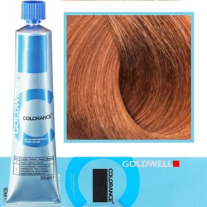 Goldwell Colorance - profesjonalna farba do półtrwałej koloryzacji, 60ml 9KG | Bardzo Jasna Złota Miedź