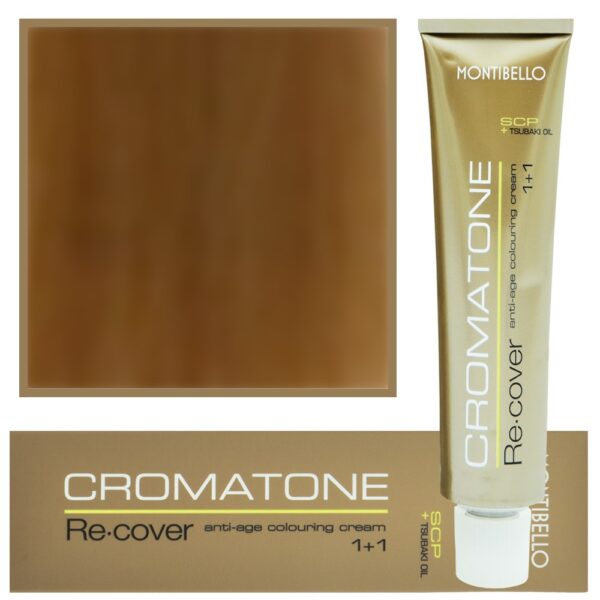 Montibello Cromatone Recover, farba do włosów siwych, 60ml 8,36 | Praline Gold