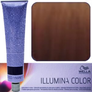 Wella Illumina Color - profesjonalna farba do włosów, 60ml 5/43 - Jasny Czerwony Złoty Brąz