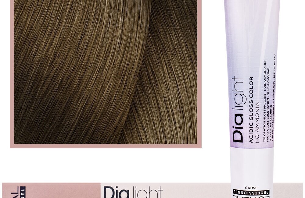 Loreal Dia Light - profesjonalna farba do włosów, 50ml 7.31 Blond Złocisto-Popielaty