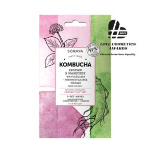 Soraya Zestaw 3 maseczek KOMBUCHA 3x8ml