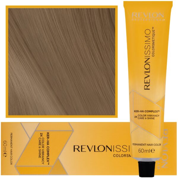 Revlon Revlonissimo Colorsmetique - kremowa farba do włosów, 60ml 6,31 | Ciemny Złoty Popielaty Blond