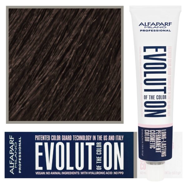 Alfaparf Evolution - wegańska farba do koloryzacji włosów, 60ml 7NI | Intensywny Średni Blond