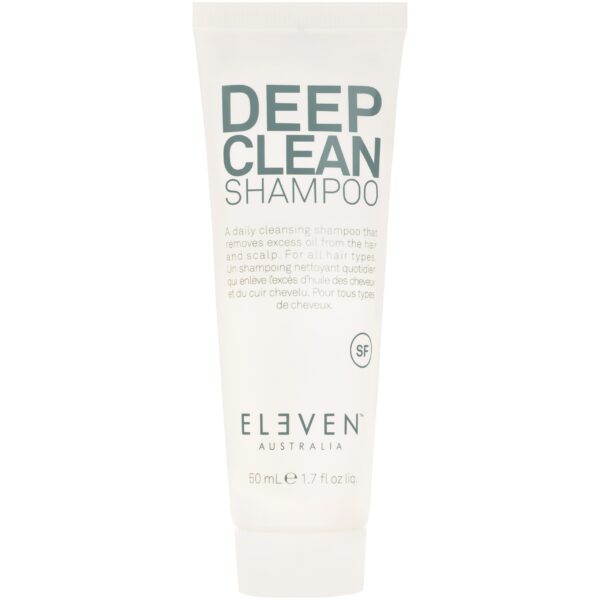 Eleven Australia Deep Clean Shampoo - szampon oczyszczający do codziennej pielęgnacji, 50ml
