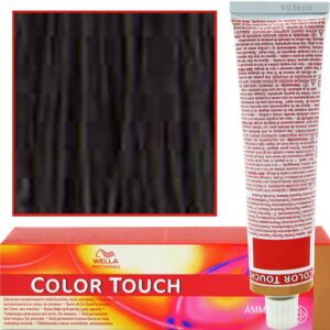 WELLA COLOR TOUCH profesjonalna farba do włosów 60 ml 2/0 Czarny