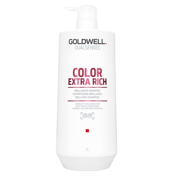 Goldwell Color Extra Rich - szampon do włosów koloryzowanych, normalnych i grubych, 1000ml