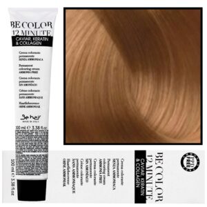Be Hair Be Color 12 minute - farba do włosów bez amoniaku, 100ml 8,7 | Jasny Blond Brązowy