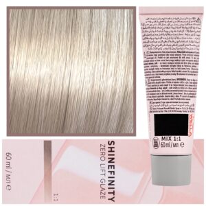 Wella Shinefinity Zero Lift Glaze - profesjonalna farba do włosów, 60ml 09/02 | Bardzo Jasny Naturalny Matowy Blond