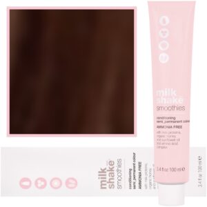 Milk Shake Smoothie Semi-Perm - farba do włosów bez amoniaku 100ml, paleta kolorów 6,431 | 6CGA || Naturalny Ciemny Egzotyczny Blond