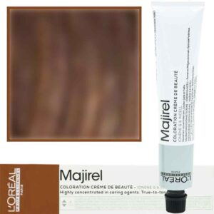 Loreal Majirel - profesjonalna farba do włosów, paleta kolorów, 50ml 7.8 Blond Mokka
