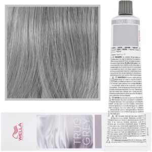Wella True Grey - farba utleniająca do naturalnie siwych włosów, 60ml Steel Glow Medium | Stalowy Blask Średni Toner