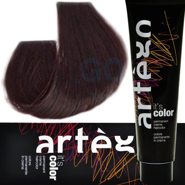ARTEGO IT'S COLOR - farba w kremie 150ml, cała paleta kolorów 3.16 - 3AR | Ciemny Popielato-Czerwony Brąz