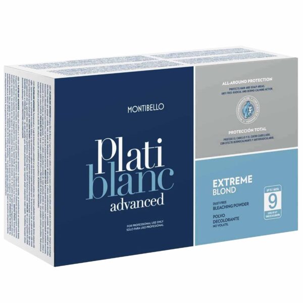 Montibello uzupełnienie Platiblanc Advanced Extreme Blond Level 9 saszetki 2x500g