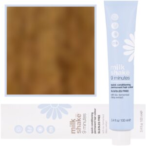 Milk Shake 9 Minutes - farba do włosów 100ml, pełna paleta kolorów 6,0 | 6NN || Ciemny Intensywny Blond