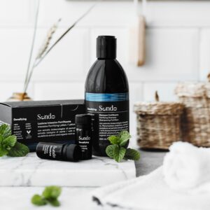 Zestaw na wypadanie włosów: szampon, 250 ml + kuracja, 10x6 ml Sendo