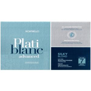 Montibello Platiblanc Silky Blond - profesjonalny rozjaśniacz do włosów, 2x500g
