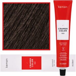 Kemon Cramer Color – kremowa farba do włosów z olejem kokosowym, 100ml 7,21 | Beżowy Popielaty Blond