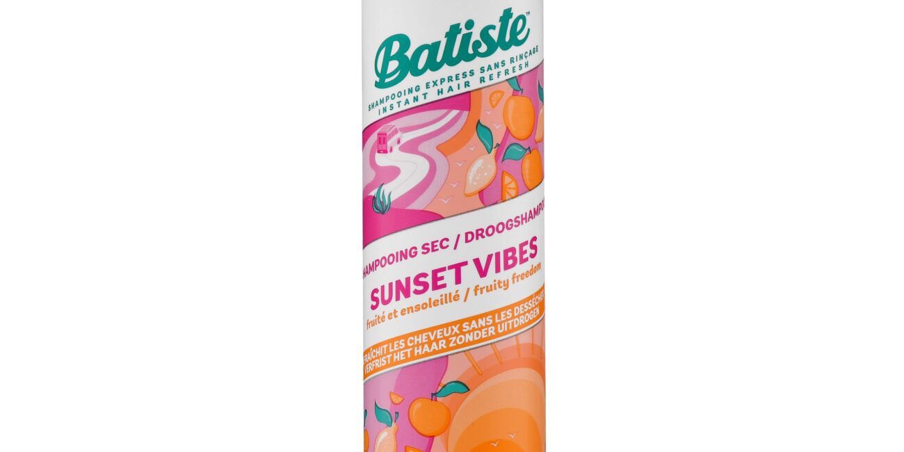 Batiste Sunset Vibes Dry Shampoo - odświeżający suchy szampon do włosów, 200ml