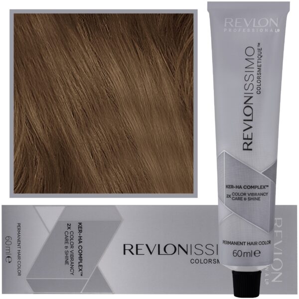 Revlon Revlonissimo Colorsmetique - kremowa farba do włosów, 60ml 6DN | Głęboki Naturalny Ciemny Blond
