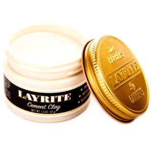 Layrite Cement Clay mocna matowa pomada do włosów 42g