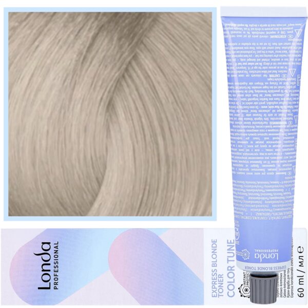 Londa Color Tune - ekspresowy toner do włosów blond, 60ml /19 | Popielaty Opalizujący