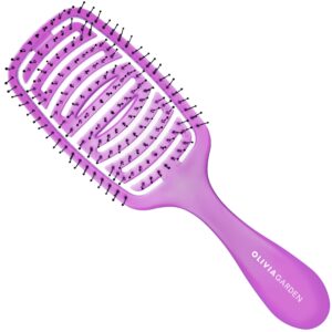 Olivia Garden iDetangle Hair Pride Edition - szczotka do rozczesywania włosów, różne kolory Violet | Fioletowa