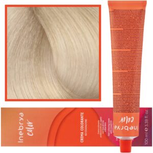 Inebrya Color - farba krem koloryzujący do włosów, 100ml 11/1 | Bardzo Jasny Super Platynowy Popielaty