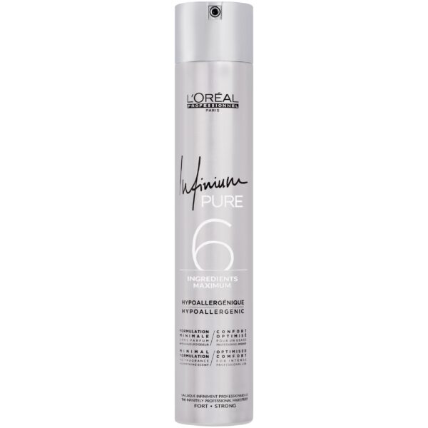 Loreal Infinium Pure 3 Strong - lakier bezzapachowy i hipoalergiczny, 500ml