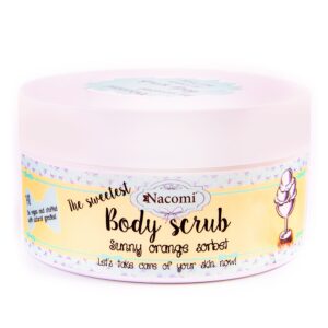 Nacomi Sunny Orange Sorbet peeling cukrowy do ciała 125g