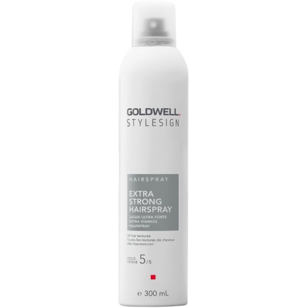 Goldwell Stylesign Extra Strong Hairspray - bardzo mocny lakier do włosów, 300ml