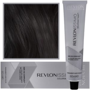 Revlon Revlonissimo Colorsmetique - kremowa farba do włosów, 60ml 1 | Czarny