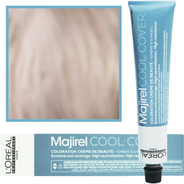 Loreal Majirel Cool Cover - farba zimne odcienie chłodnych blondów, 50ml 9.11 Bardzo Jasny Blond Popielaty Głęboki