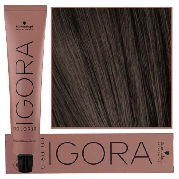 Schwarzkopf Professional Igora Royal Color 10 – 10-minutowa farba do włosów, 60ml 5-12 | Jasny Blond Cendre Popielaty