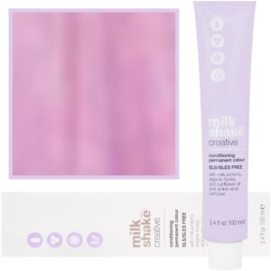 Milk Shake Creative - farba do włosów 100ml, pełna paleta kolorów 10,76 | 10VR || Czerwony Fioletowy Platynowy Blond