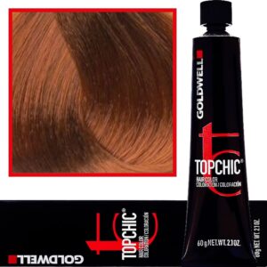 Goldwell Topchic - profesjonalna farba do włosów, 60ml 6-K Ciemny Miedziany Blond