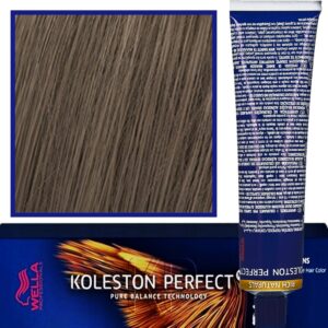 Wella Koleston Perfect Me profesjonalna farba do koloryzacji włosów 60ml 7/18 Popielato Perłowy Średni Blond