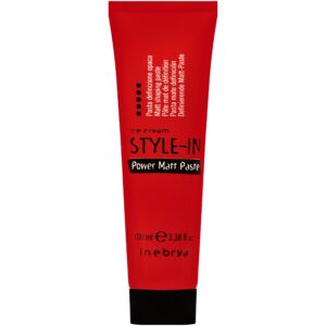 Inebrya Style-In Power Matt Paste - lekka pasta matująca do stylizacji włosów, 100ml