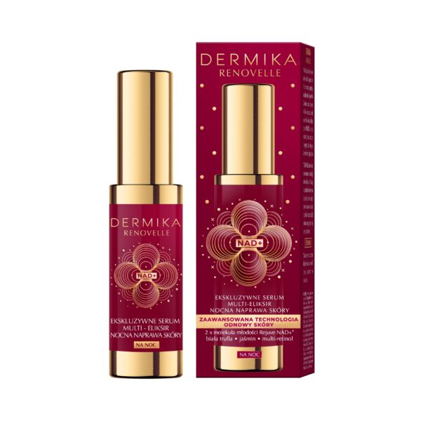 Dermika Ekskluzywne serum - multi eliksir nocna naprawa skóry