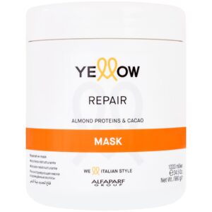 Alfaparf YELLOW Repair - maska odżywiająca i regenerująca do włosów zniszczonych, 1000ml