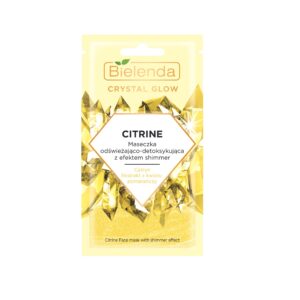 Bielenda CITRINE Maseczka odświeżająco-detoksykująca z efektem shimmer